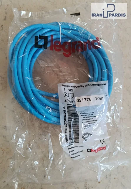 کابل شبکه Legrand 051776 Cat6 10m